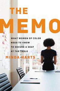 Book Cover the memo woman sitting on office desk