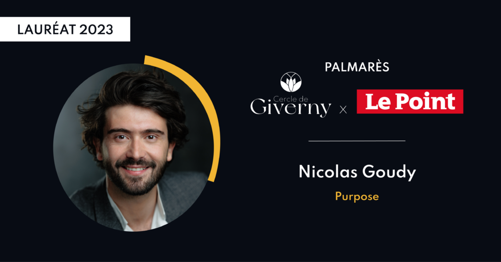 Purpose’s Nicolas Goudy Named ‘Laureate of the 50 Under 40 List’ by Le Point